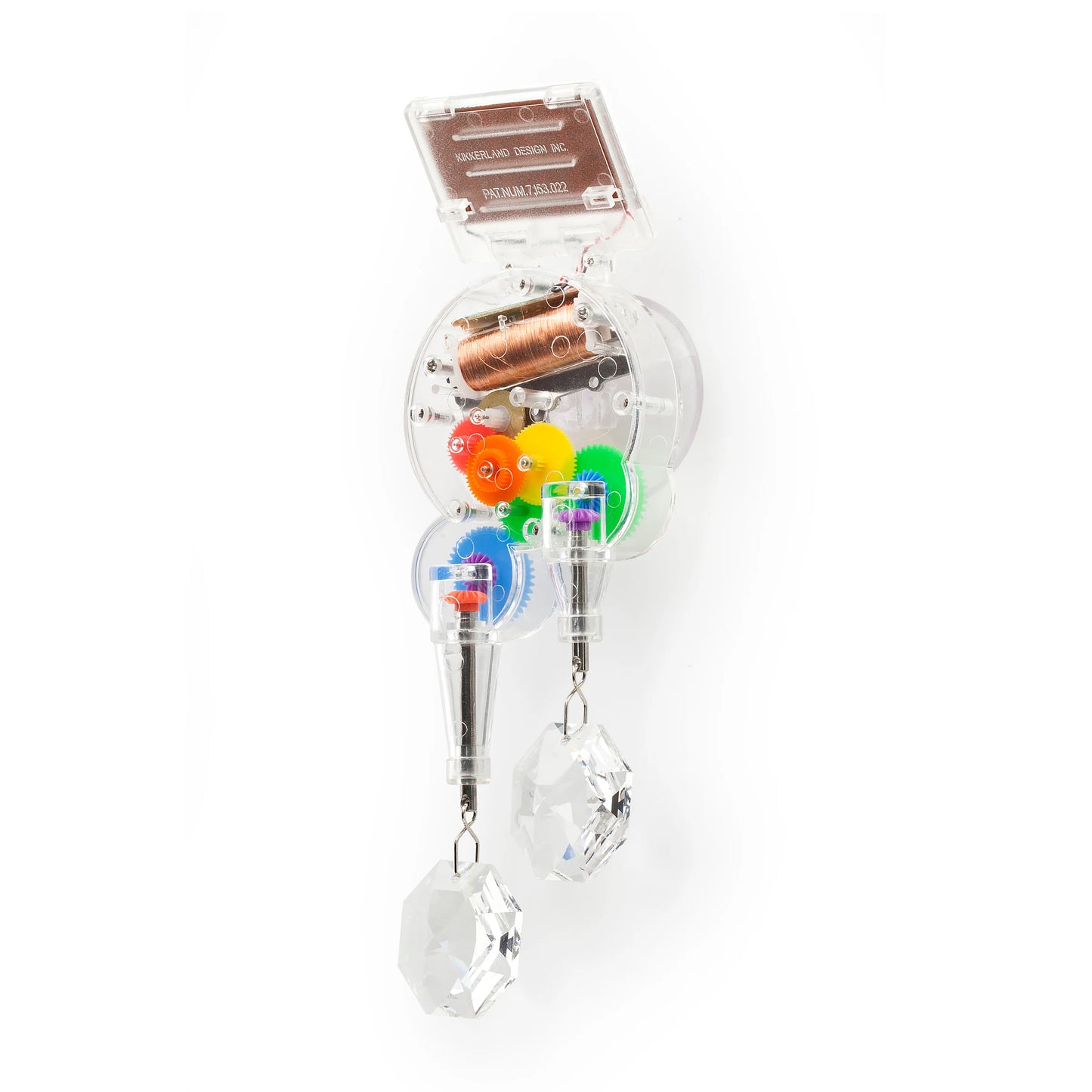 Double Crystal Solar Powered Sun Catcher