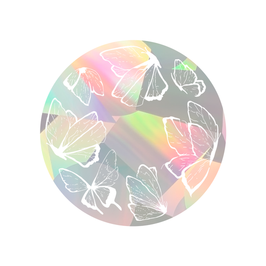 Butterfly Sun Catcher Sticker