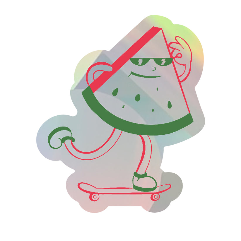 Watermelon Friend Sun Catcher Sticker – Rainbow Spaces