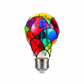 Stained Glass Light Bulb