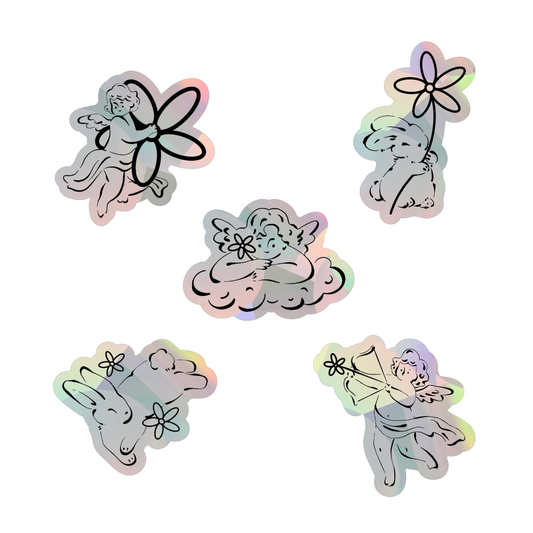 Mini B&W Sticker Bundle