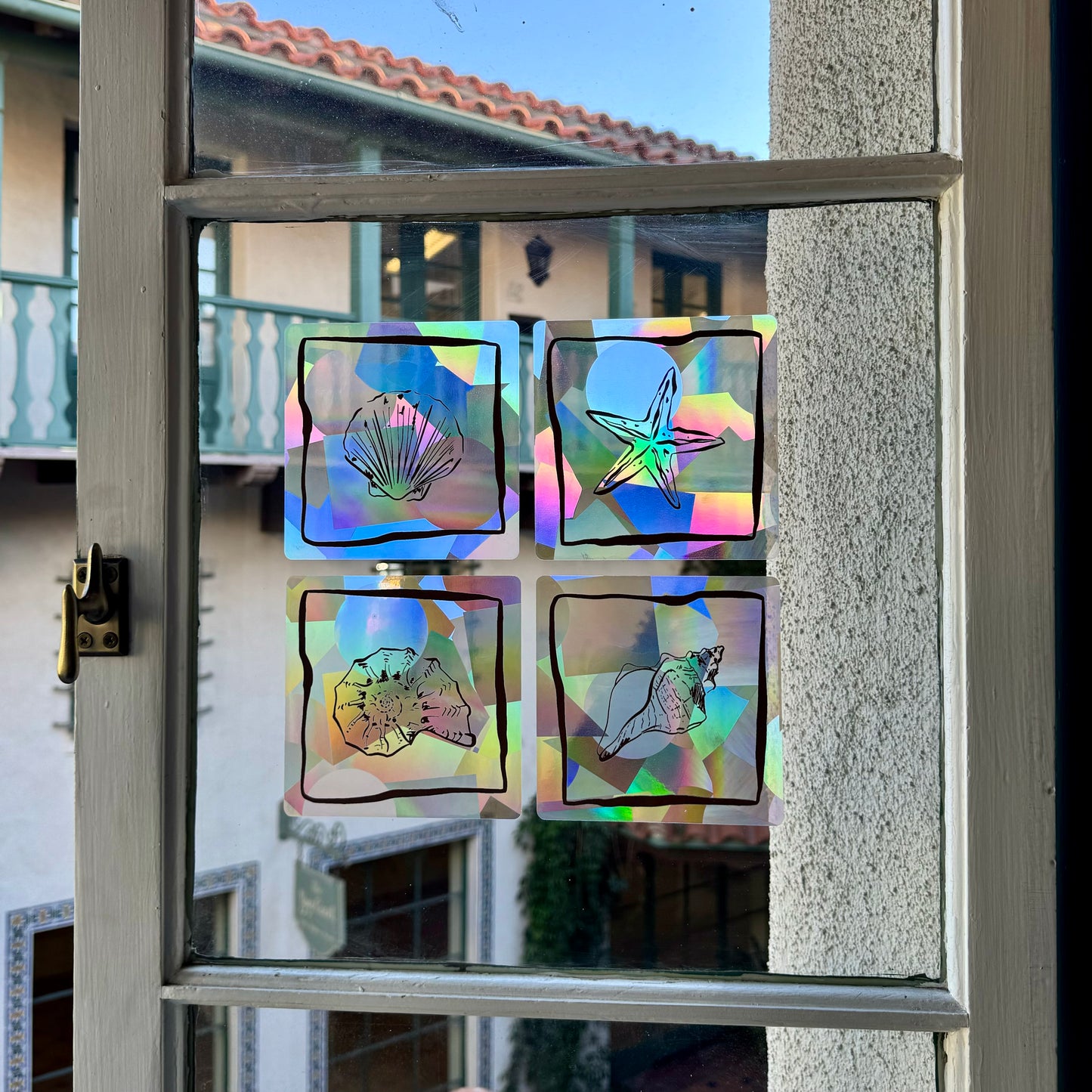 Ocean Tile Sun Catcher Sticker Bundle