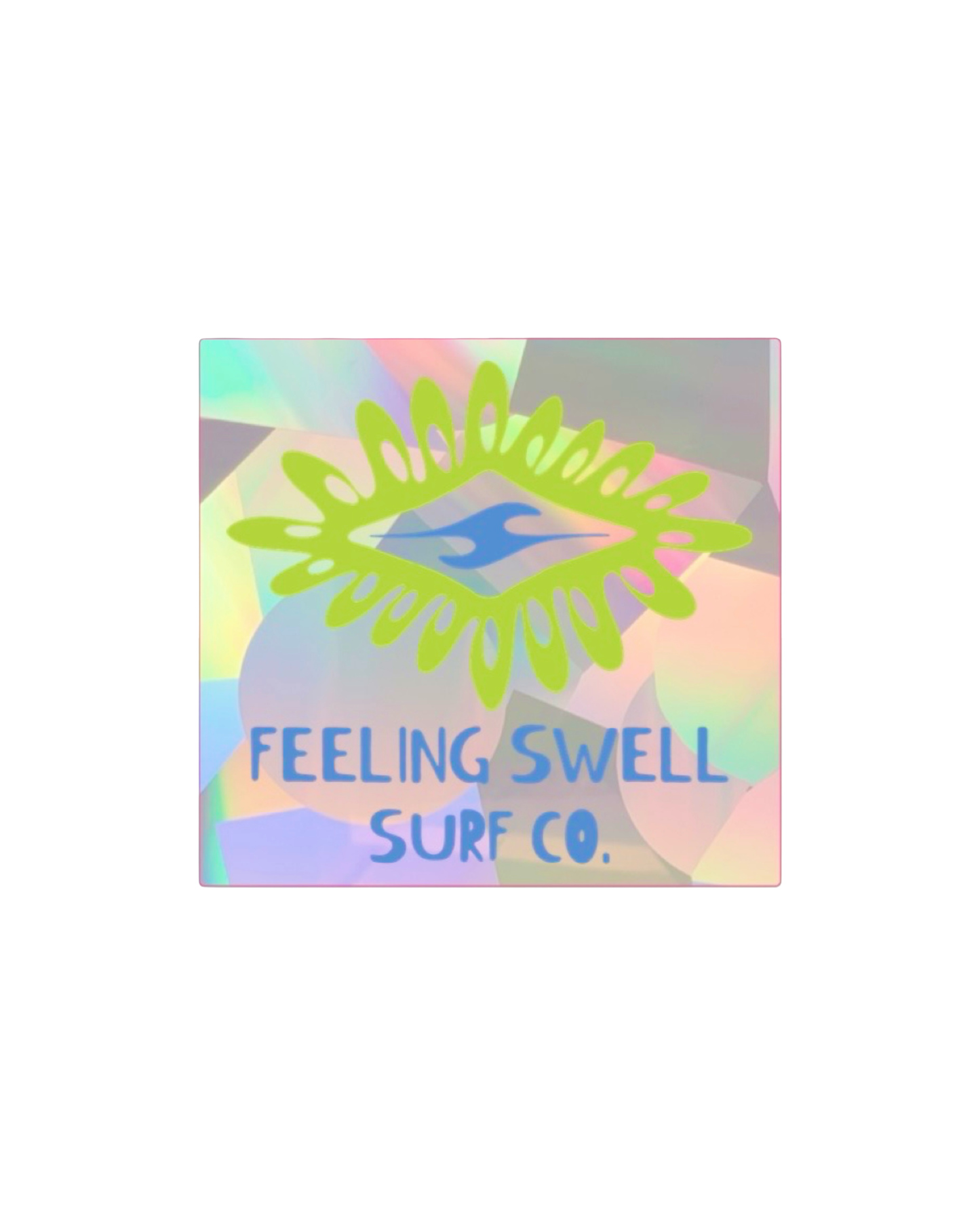 Feeling Swell Surf Co Sticker