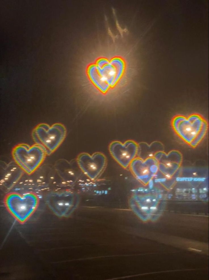 Heart Diffraction Glasses