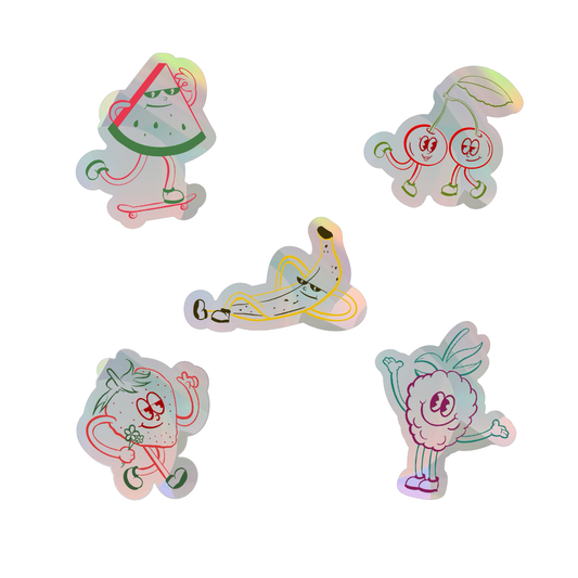 Mini Fruit Friends Sticker Bundle