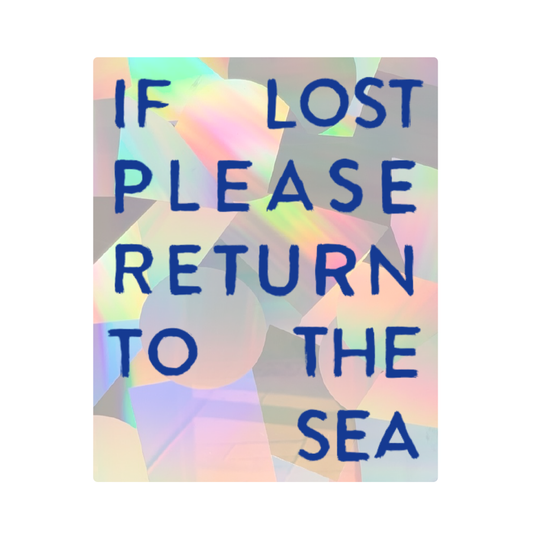 If Lost Sun Catcher Sticker